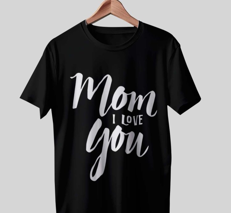 I Love Mom Mens Shirt Size Usa