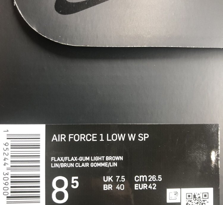 Supreme Nike Air Force 1 Sp Wheat