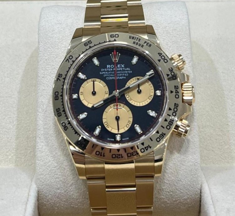 Rolex Daytona 2021 Yellow Gold Daytona Paul Newman Dial Unworn 116508 Box And Papers