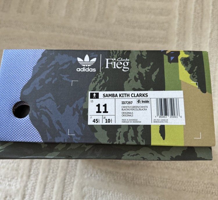 Adidas Clarks 8th Street Samba By Ronnie Fieg