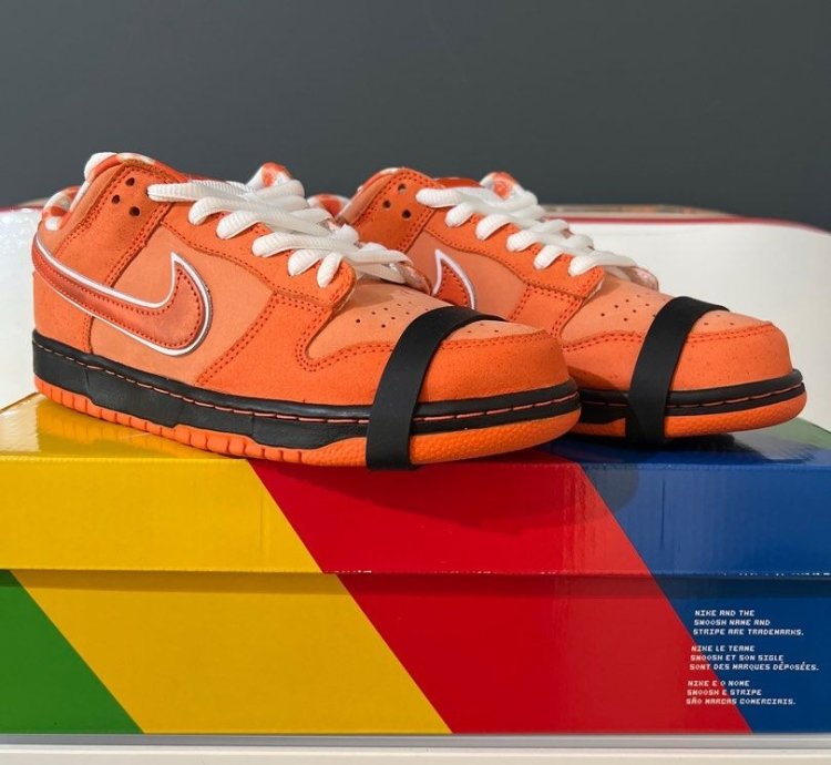 Nike Sb Dunk Low Concepts Orange Lobster