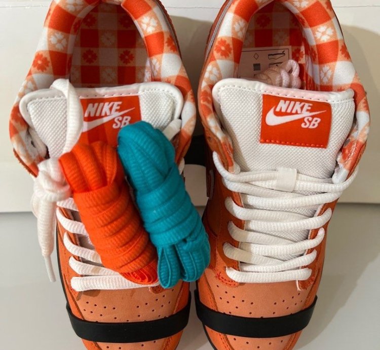 Nike Sb Dunk Low Concepts Orange Lobster