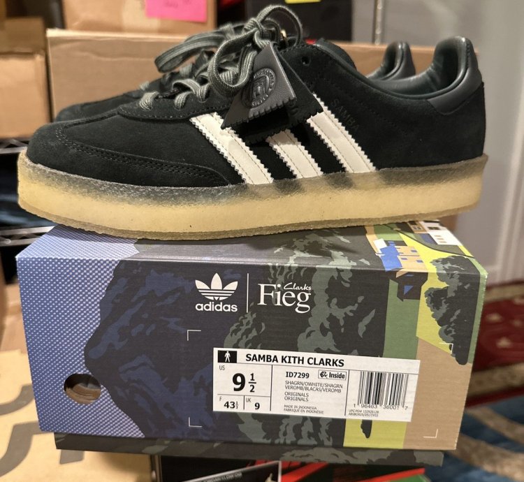 Adidas Clarks Kith 8th Street Samba Size 9 5 Brand New
