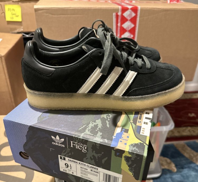 Adidas Clarks Kith 8th Street Samba Size 9 5 Brand New