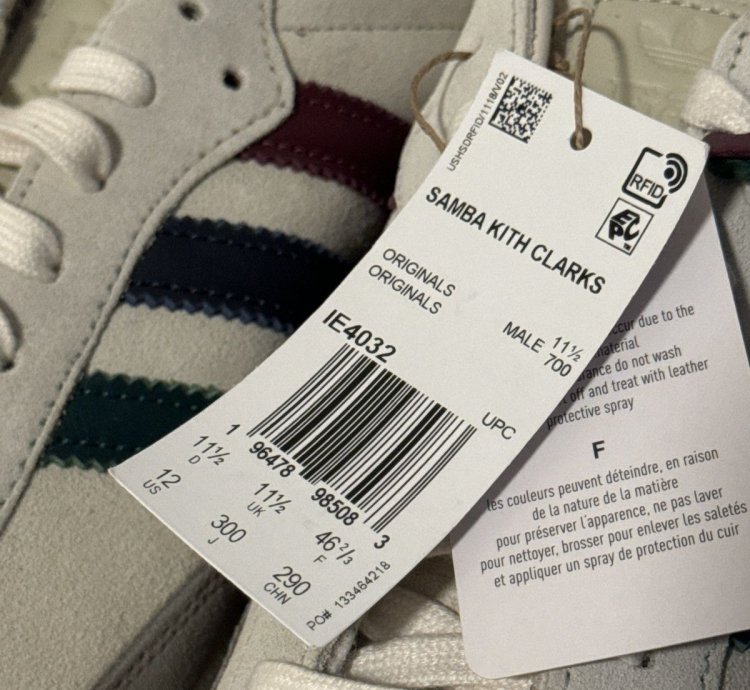 Adidas Clarks Kith 8th Street Sambas