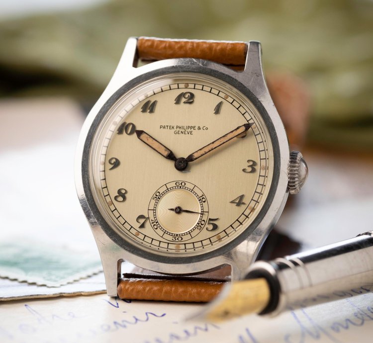 Patek Philippe Calatrava Ref 565 - Luminous Breguet Dial With Extract