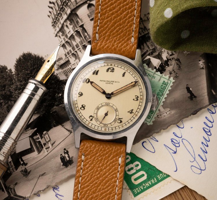 Patek Philippe Calatrava Ref 565 - Luminous Breguet Dial With Extract