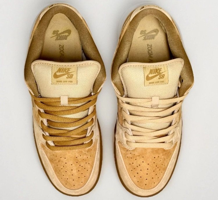 Nike Sb Dunk Low Wheat 2017 Size 9 5