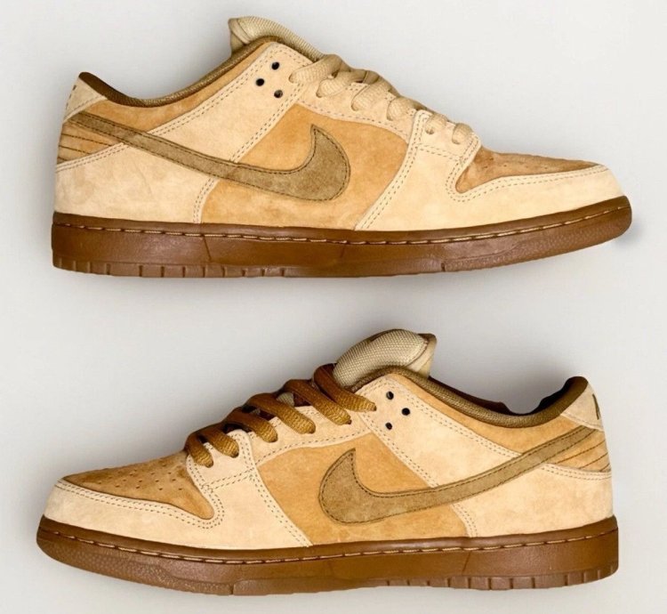 Nike Sb Dunk Low Wheat 2017 Size 9 5