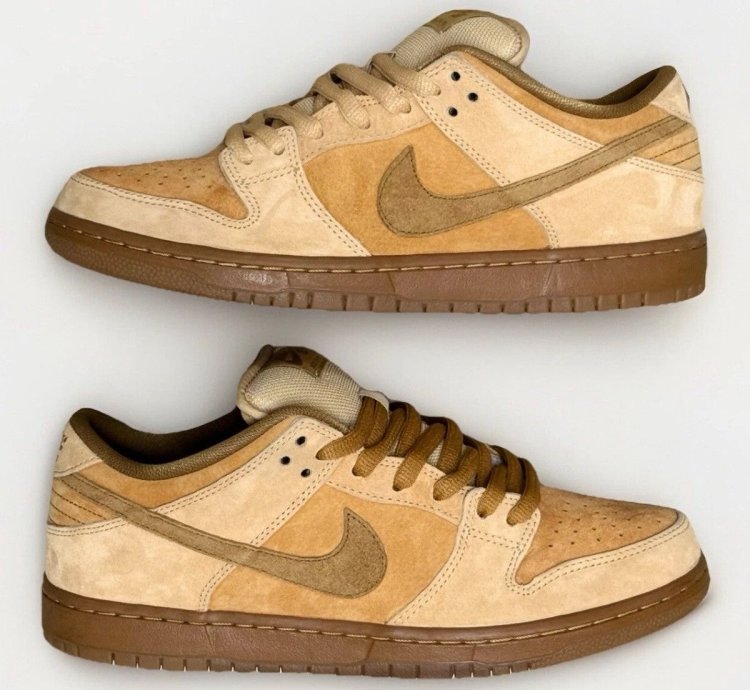 Nike Sb Dunk Low Wheat 2017 Size 9 5