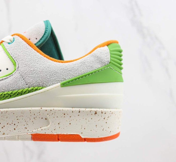 Air Jordan 2 Low White Green