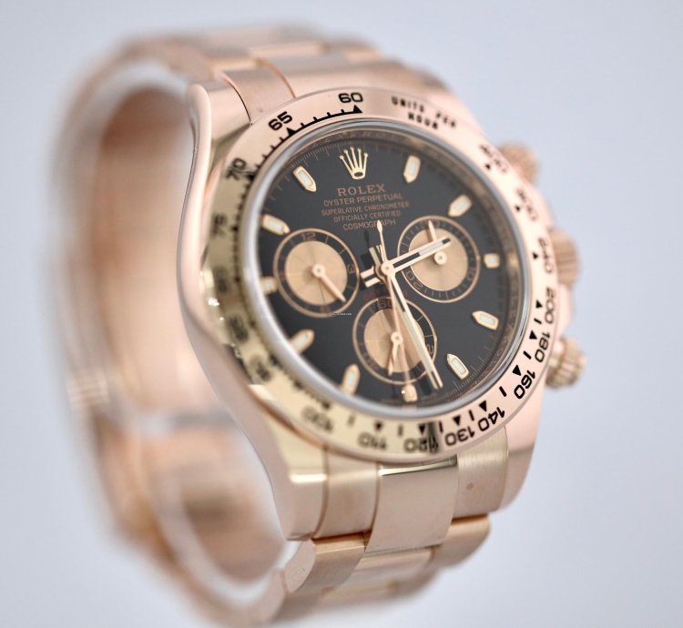 Rolex Daytona 2022 Daytona Rose Gold Black 116505