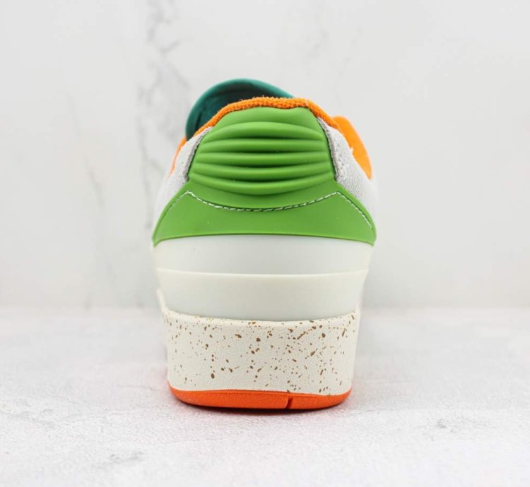 Air Jordan 2 Low White Green