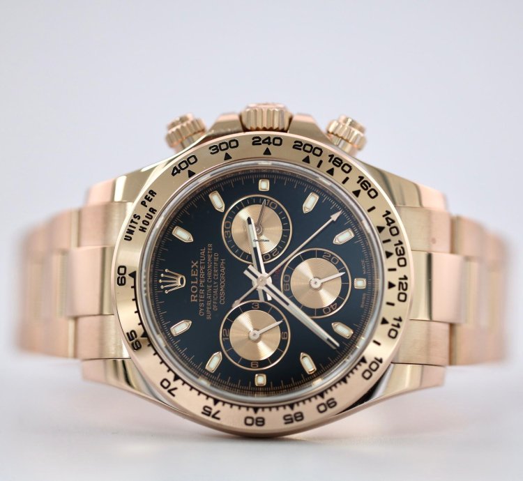 Rolex Daytona 2022 Daytona Rose Gold Black 116505