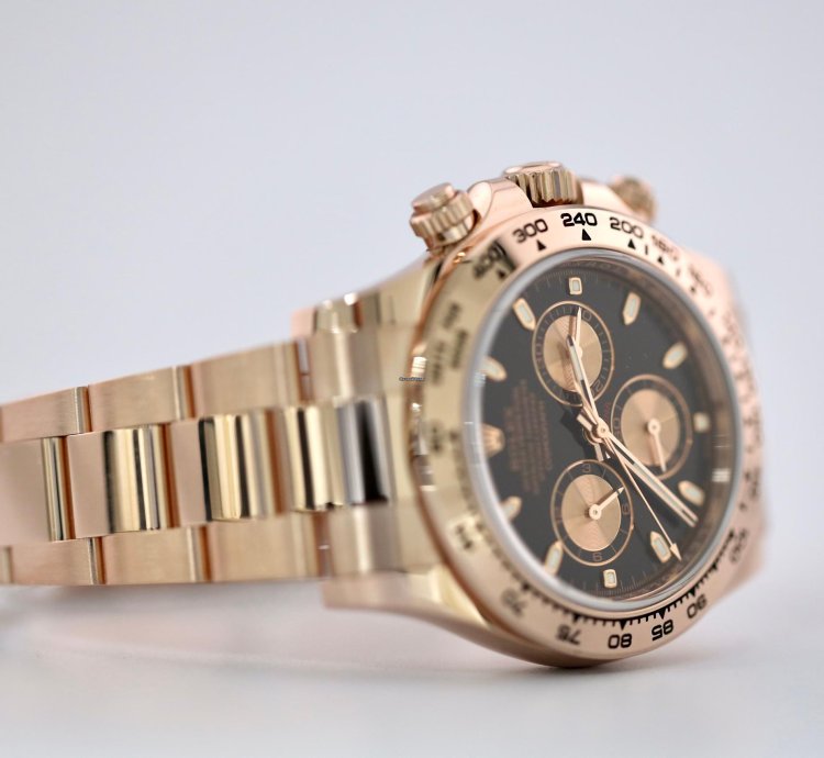 Rolex Daytona 2022 Daytona Rose Gold Black 116505