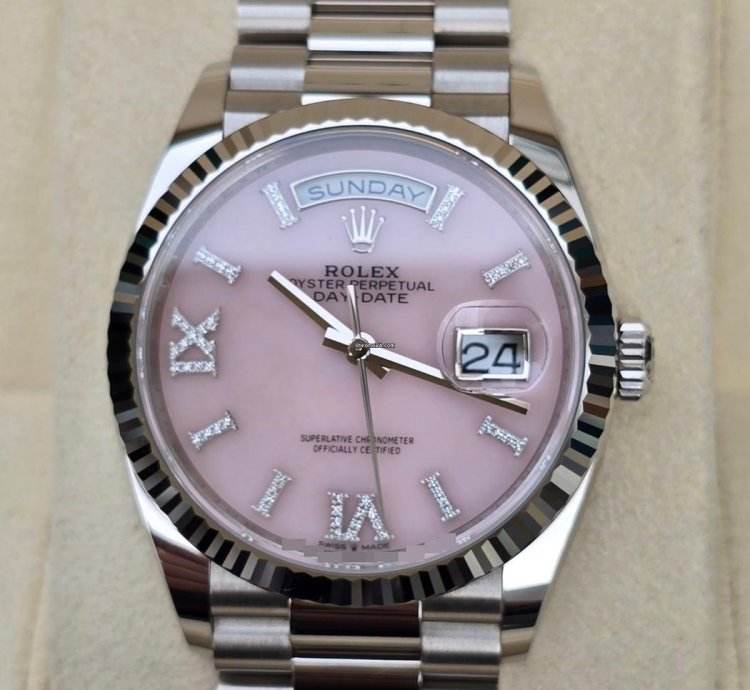Rolex Day-date 36 Pink Opal Dial