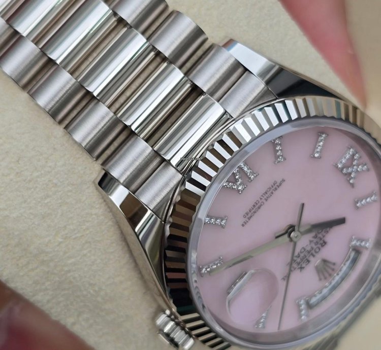 Rolex Day-date 36 Pink Opal Dial