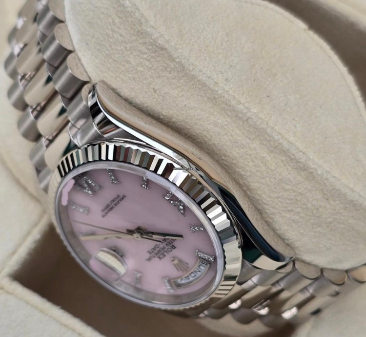 Rolex Day-date 36 Pink Opal Dial