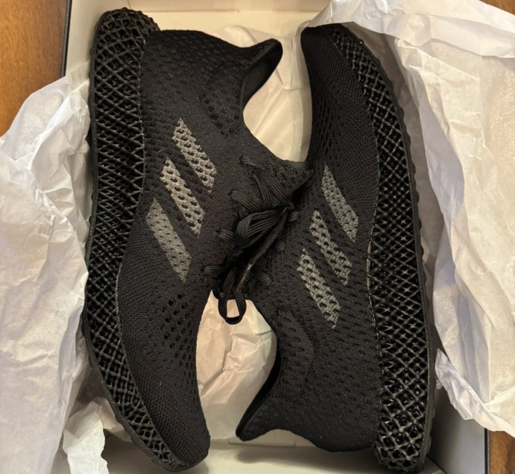 Adidas Futurecraft 4d Carbon Black - 10 5