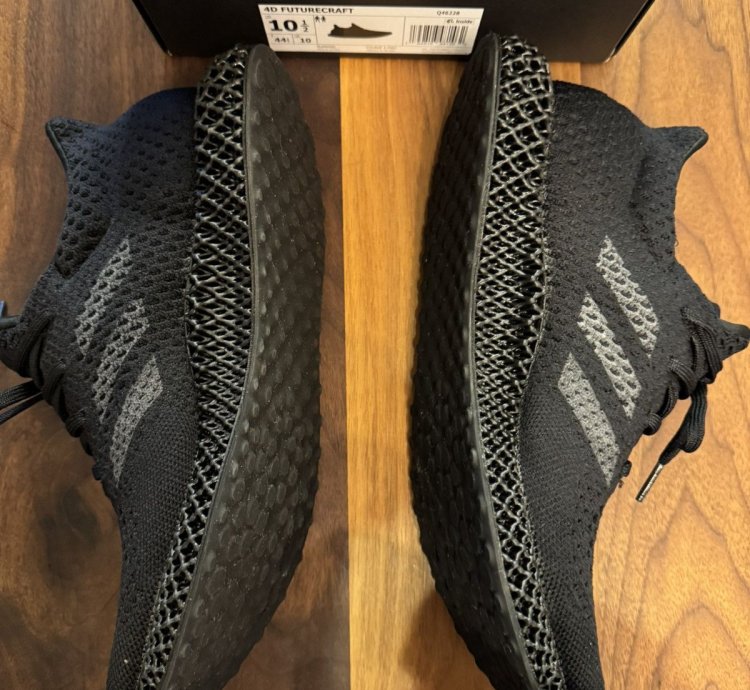 Adidas Futurecraft 4d Carbon Black - 10 5