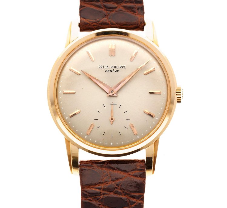 Patek Philippe Calatrava Rose Gold Calatrava Watch Ref 2452 In Untouched Condition