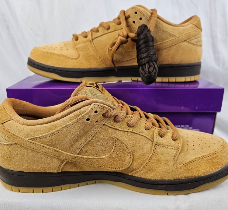 Nike Sb Dunk Low Wheat 2023 Brown Gum Men Size 14 Us New