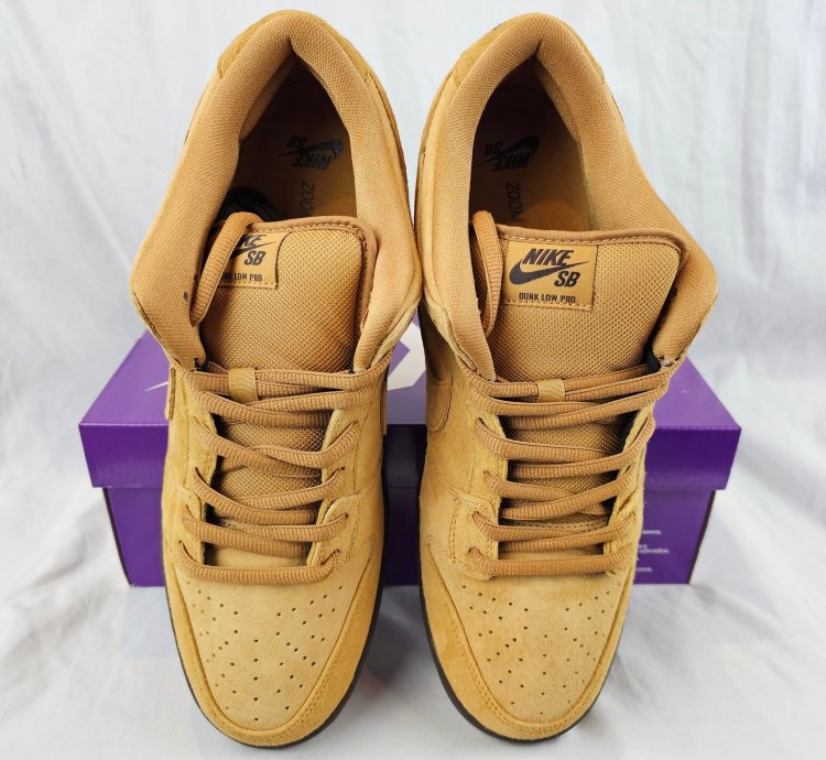 Nike Sb Dunk Low Wheat 2023 Brown Gum Men Size 14 Us New