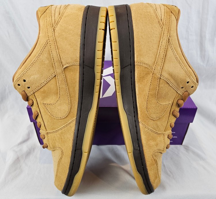 Nike Sb Dunk Low Wheat 2023 Brown Gum Men Size 14 Us New