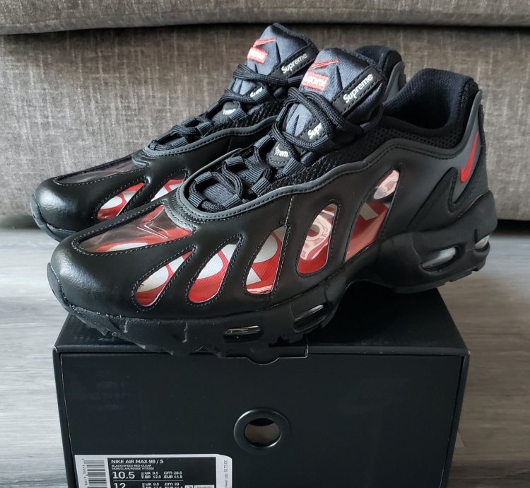 Supreme Nike Air Max 96 - Black
