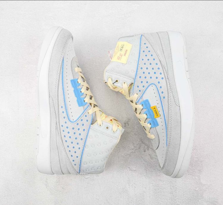 Air Jordan 2 grey Fog Blue