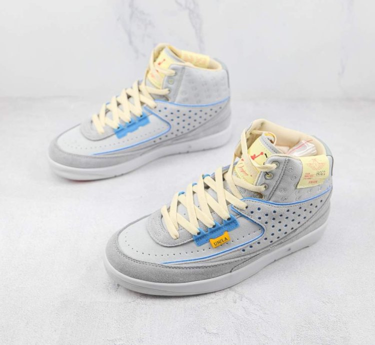 Air Jordan 2 grey Fog Blue