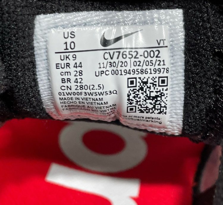 Supreme Nike Air Max 96 Black