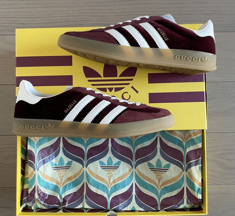 Adidas Gucci Velvet Gazelle