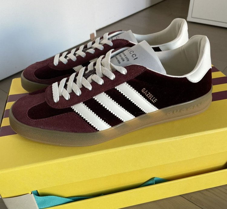 Adidas Gucci Velvet Gazelle