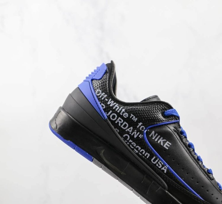 Off-white X Air Jordan 2 Low In Black