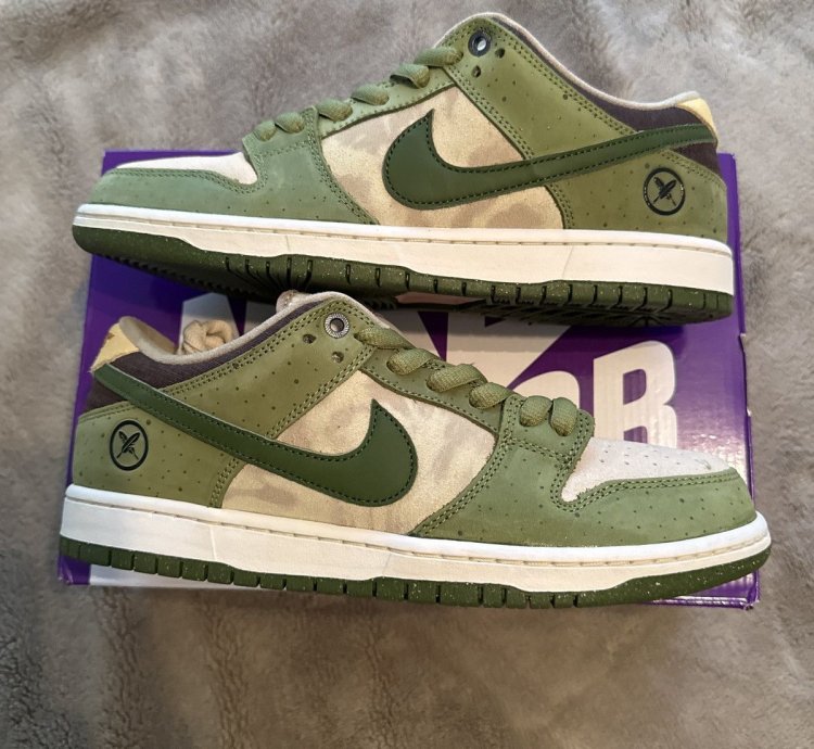 Nike Sb Dunk Low Yuto Horigome Matcha Size 10