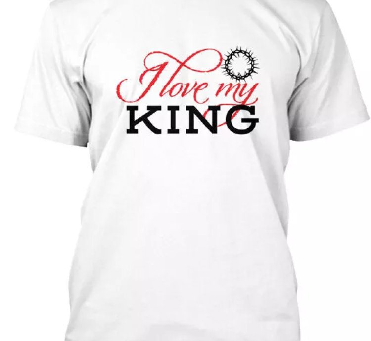 King T-shirt Made In The Usa Size S To 5xl