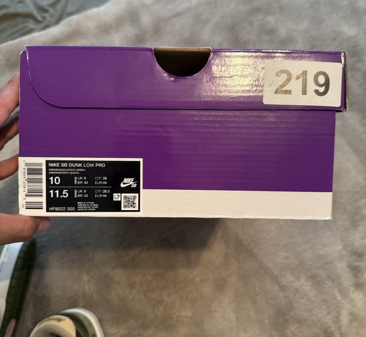 Nike Sb Dunk Low Yuto Horigome Matcha Size 10