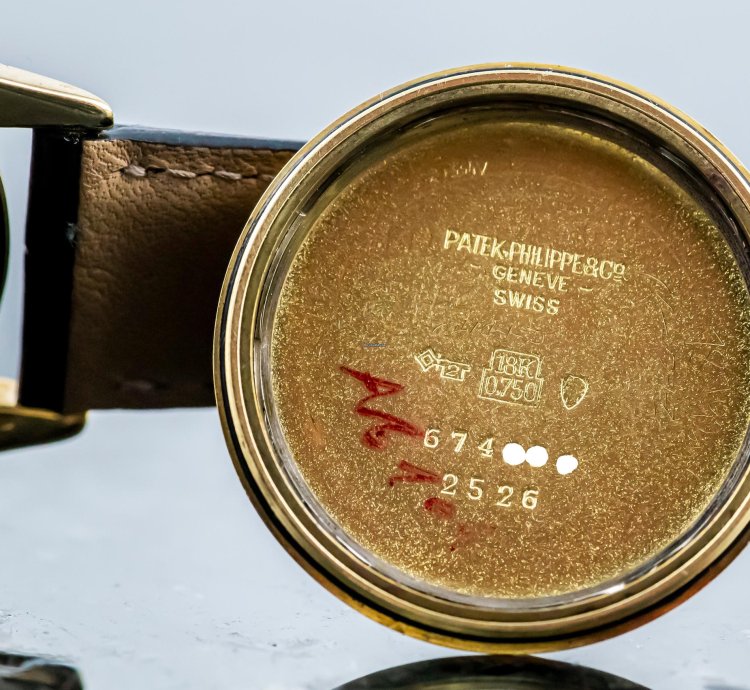 Patek Philippe Calatrava Very Rare 2526 1953 Mark Enamel Dial Caliber Pp 12-600at