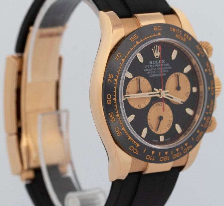 Rolex Daytona 2022 New Papers Rolex Daytona 18k Gold Paul Newman Oysterflex 116518 Ln Box