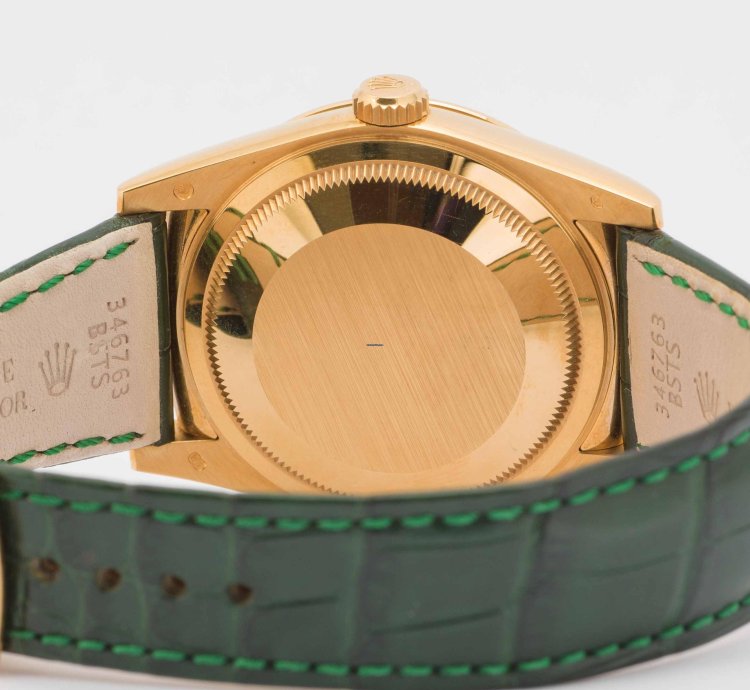 Rolex Day-date 36 President 36 Green Dial Yellow Gold 36mm 118138 - Box Papers 2015