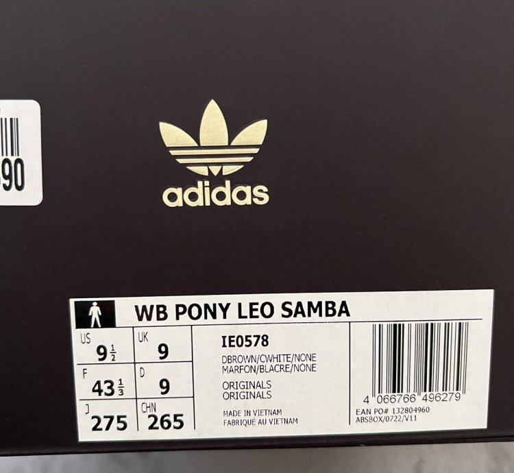 Adidas Originals By Wales Bonner Ponyskin Samba