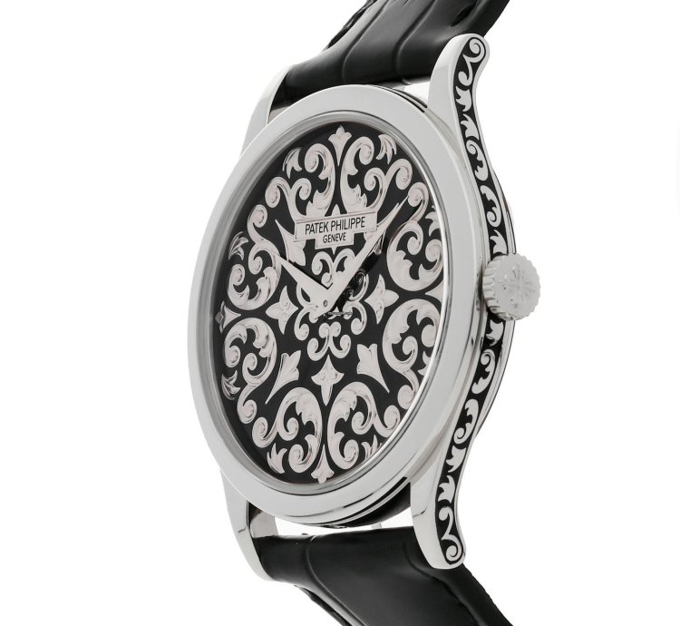 Patek Philippe Calatrava Volutes And Arabesques 5088p-001