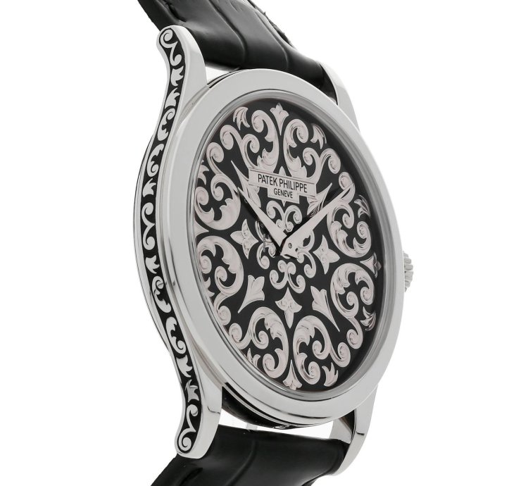 Patek Philippe Calatrava Volutes And Arabesques 5088p-001
