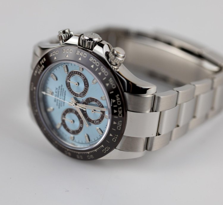 Rolex Daytona 2022 Platinum Daytona Ice Blue 116506 Unworn
