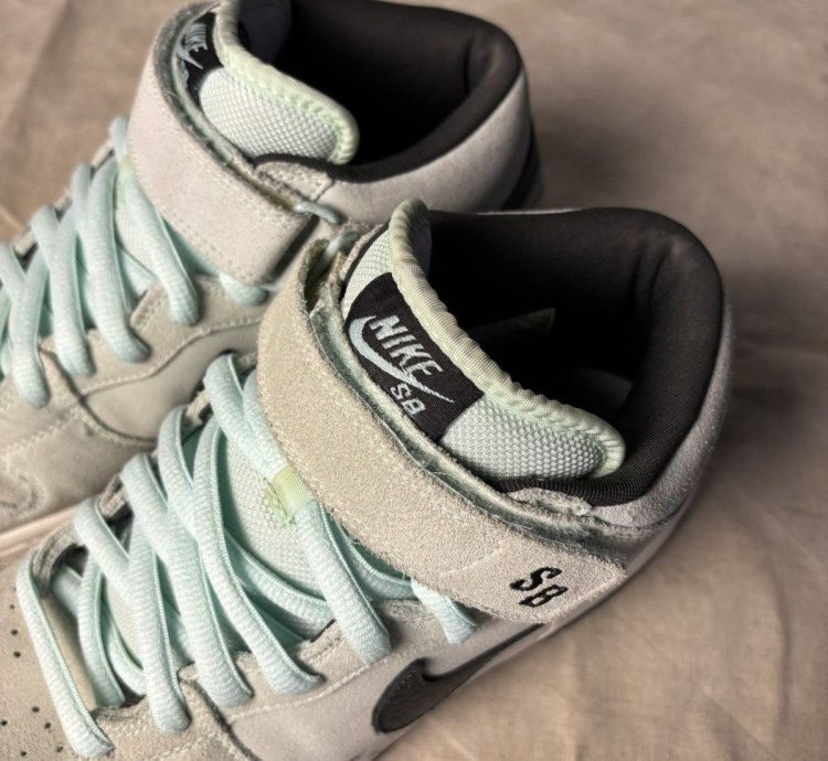 Nike Sb Dunk Mid Crystal Ice 9us