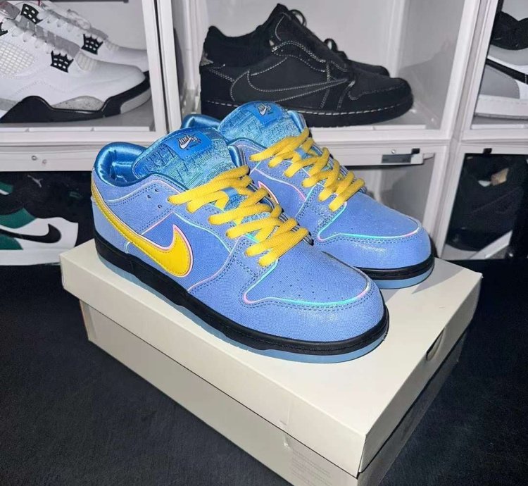 Nike Sb Dunk Low The Powerpuff Girls Bubbles
