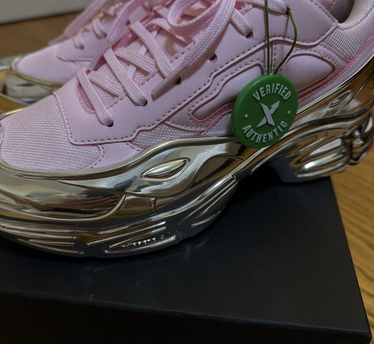 Adidas Ozweego Raf Simons Clear Pink Silver Metallic