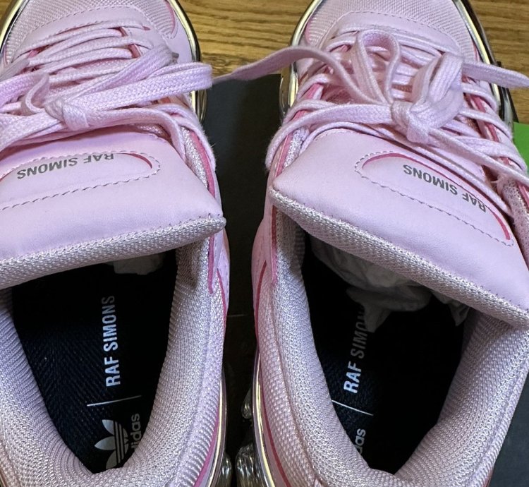 Adidas Ozweego Raf Simons Clear Pink Silver Metallic