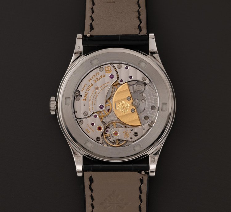 Patek Philippe Calatrava Volutes And Arabesques In Platinum